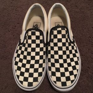 Checkered vans